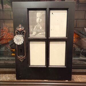 Kirklands Black and Brown Vintage-Style Frame